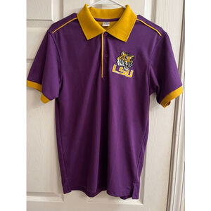 MEN’S~ LSU~ POLO STYLE SHIRT~ SM…